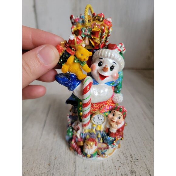 Radko AS IS Frosty gifts galore vintage xmas figure Snowman toys - Picture 3 of 8